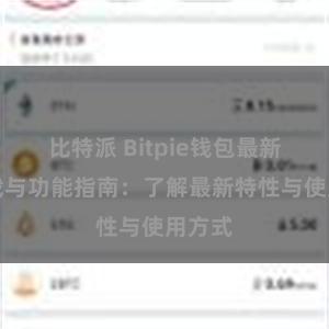 比特派 Bitpie钱包最新版下载与功能指南：了解最新特性与使用方式