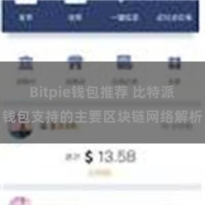 Bitpie钱包推荐 比特派钱包支持的主要区块链网络解析