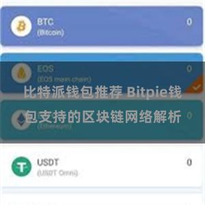 比特派钱包推荐 Bitpie钱包支持的区块链网络解析