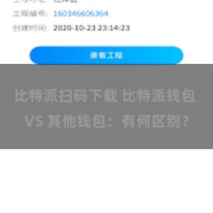 比特派扫码下载 比特派钱包 VS 其他钱包：有何区别？