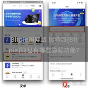 Bitpie国际版 比特派(Bitpie)钱包有哪些隐藏功能？