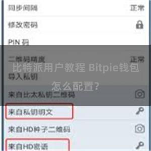 比特派用户教程 Bitpie钱包怎么配置？